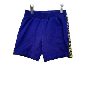 Versace Shorts Royal Blue And Yellow Logo Toddler Size‎ 24 Months